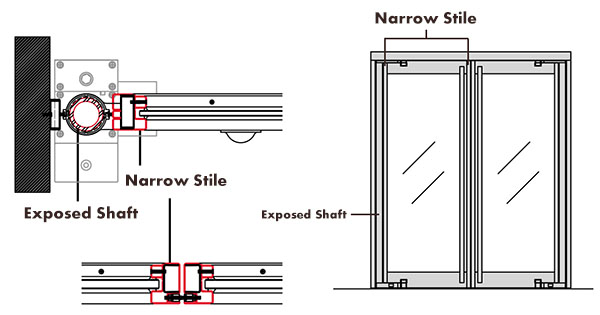 Danterry exposed hinge balanced door - Products - Danterry Door ...